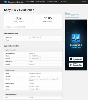 (Источник изображения: Geekbench)