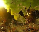 Изображение, показывающее Ку'Гат в игре Total War: Warhammer III.
