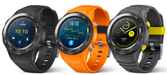 Часы Huawei Watch 2, возможно, будут в 3 различных расцветках (Изображение: VentureBeat)