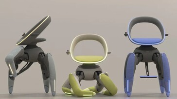 Автономное четвероногое кресло Walk Me от Toyota (Источник изображения: Toyota)