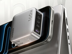 Новое 5-портовое быстрое зарядное устройство мощностью 160 Вт стоит в Китае около $36. На снимке: промо-изображение адаптера питания. (Источник изображения: Ugreen)