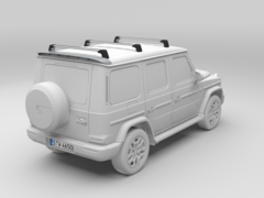 Грядущий Mercedes G-Class EQ, очевидно, останется верен коробчатому облику G-Class. (Источник изображения: Mercedes-Benz)