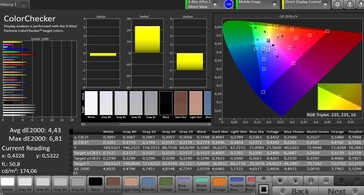 CalMAN - Color accuracy