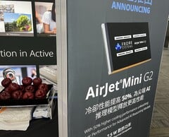 Компания Frore Systems на выставке Computex в Тайбэе. (Источник изображения: Андреас Себаян/Notebookcheck.com)