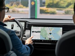 Rivian EV, работающий под управлением Google Maps. (Источник изображения: Rivian)