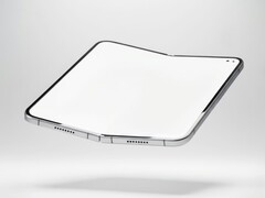 Huawei Pura X Max - это увеличенный Pura X. На фото макет складного телефона.