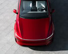 Новая модель 2026 Model Y в цвете Ultra Red. (Источник изображения: Tesla)