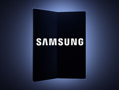 Пока что Samsung поделился только силуэтом будущего складного Galaxy. (Источник изображения: Samsung - отредактировано)