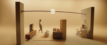 Можно устанавливать гибкие конфигурации рельсов (источник изображения: скриншот из видеоролика о продукте)