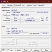 Материнская плата CPU-Z