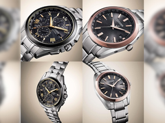 В левой колонке (на фото) - Citizen Attesa AT8244-57E, а в правой - Citizen CB0264-55E. (Источник изображения: @plus9time on Instagram - отредактировано)