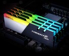 Оперативная память G.Skill Trident Z Neo Series DDR4 установлена в материнскую плату (Источник изображения: G.Skill с правками)