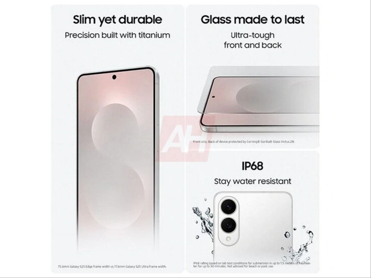 Corning Gorilla Glass Ceramic 2 дебютирует с Samsung Galaxy S25 Edge. (Источник изображения: Android Headlines)