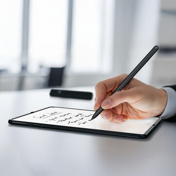 Motorola Razr Fold имеет поддержку стилуса, в отличие от Galaxy Z Fold 7. (Источник изображения: Evan Blass)