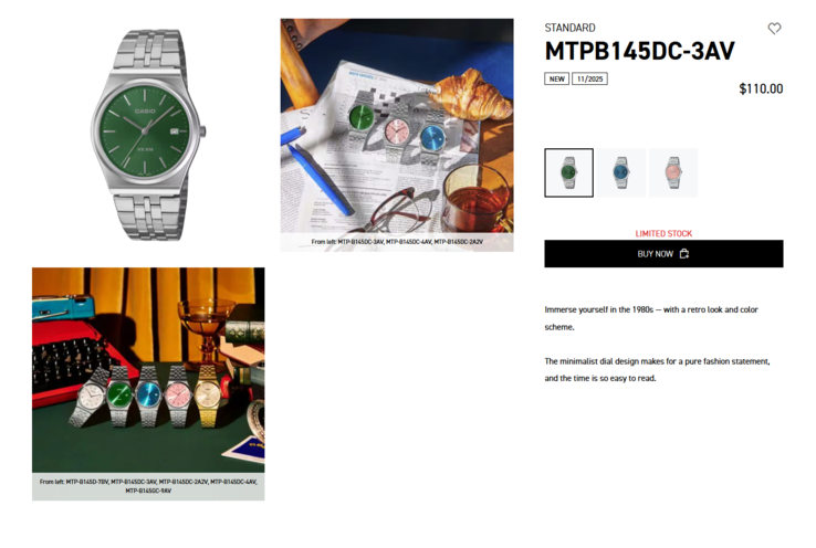 (Источник изображения: Casio)