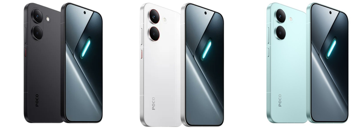Утечка рендеров Poco X8 Pro Max.