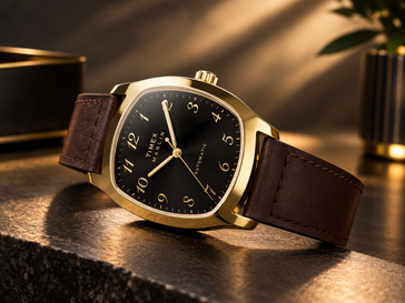 Часы Timex Marlin Tonneau TW2Y84500IK с коричневым кожаным ремешком
