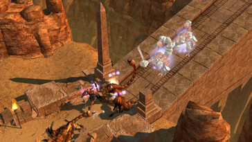 На фото: Скриншот игрового процесса из Titan Quest Anniversary Edition.