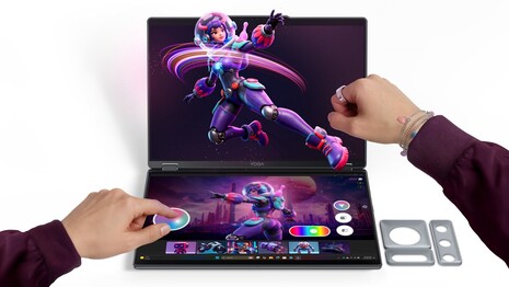 Yoga Book Pro 3D управление жестами