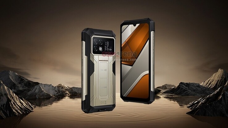 Doogee S200 Max" в золотом цвете. (Источник: GSMArena)