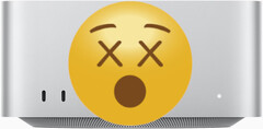 Appleсамый мощный настольный компьютер компании, Mac Studio на базе M3 Ultra (на фото), очевидно, имеет проблемы с обновлением до macOS 26 Tahoe. (Источник изображения: Apple, с правками)