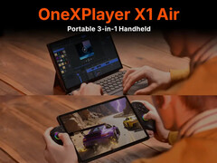 One-Netbook предлагает OneXPlayer X1 Air в двух вариантах процессора. (Источник изображения: One-Netbook)