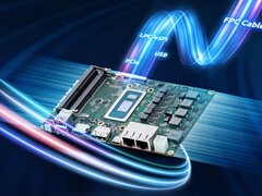 Новый одноплатный компьютер с процессором Intel APU. (Источник изображения: Adlink)