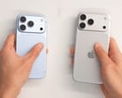 Apple iPhone 18 Pro (слева) и iPhone 18 Pro Max (справа) весят 211 г и 249 г соответственно.