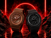 Часы Casio G-Shock GMA-P2110B-1A и G-Shock GMA-P2110B-5A (справа налево)