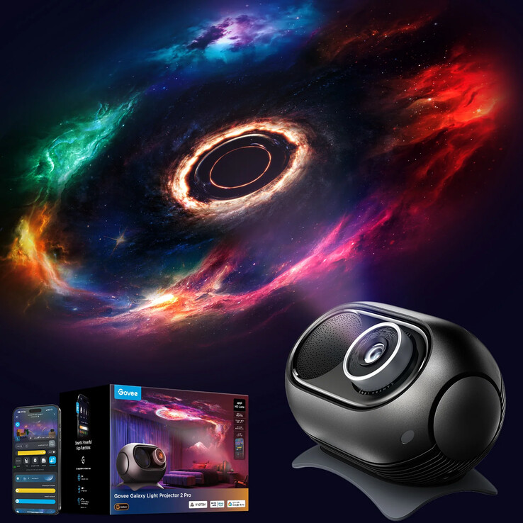 Govee Galaxy Световой проектор 2 Pro. (Источник изображения: Govee)
