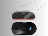 Джой-контроллеры Switch 2 изображены над игровой мышью (Источник изображения: Nintendo of America, Logitech с изменениями)