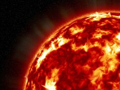 Иллюстрация художника, изображающая Солнце в нашей Солнечной системе. (Источник изображения: josephwoodall2 - Pixabay)