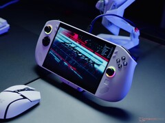 Lenovo Legion Go S handheld running Cyberpunk 2077 (Источник изображения: Notebookcheck)