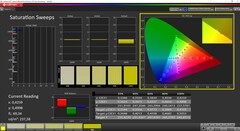 CalMAN Saturation Sweeps (после калибровки)