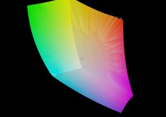 Erazer Beast 16 X1 против DCI-P3