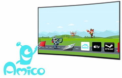 Amico предлагает совместимость с Apple TV 4K в приложении Amico Home, а также две новые игры. (Источник изображения: Amico)
