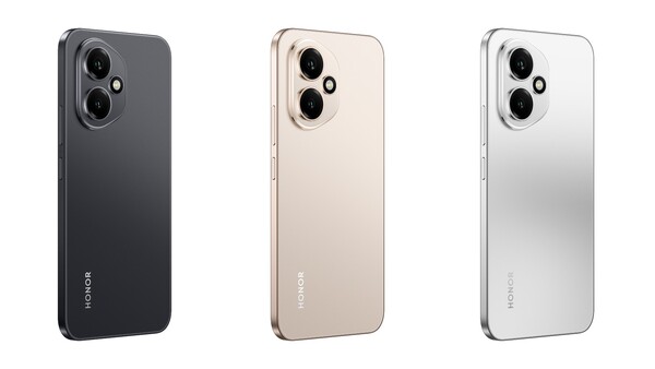 Модель Honor 400 доступна в черном, золотом и серебряном цветах. (Источник изображения: Honor)