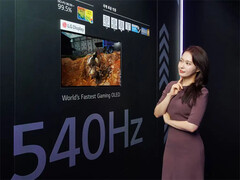 Изображение новой 27-дюймовой WOLED-панели, предоставленное компанией LG Display. (Источник изображения: LG Display)