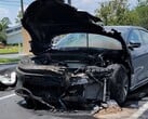 Последствия возгорания демонстрационного автомобиля Lucid Air