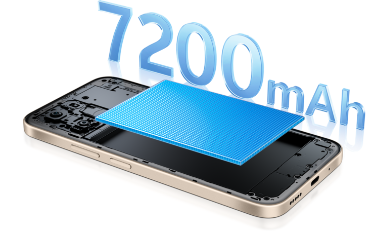 Vivo T5 4G оснащен аккумулятором емкостью 7 200 мАч