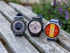 Слева направо: Xiaomi Watch S5, Honor Watch 6 и Huawei Watch GT 7
