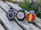 Слева направо: Xiaomi Watch S5, Honor Watch 6 и Huawei Watch GT 7