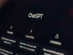 Главный экран ChatGPT
