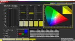 CalMAN Saturation Sweeps (DCI-P3)