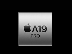 Apple Логотип чипа A19 Pro в серебристом цвете (Источник изображения: Apple)