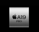 Apple Логотип чипа A19 Pro в серебристом цвете (Источник изображения: Apple)