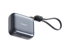 Банк питания Baseus PicoGo AC22 Ultra Mini 10,000 мАч, изображен на белом фоне. (Источник изображения: Baseus)