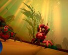 Игровой скриншот из игры Another Crab's Treasure, демонстрирующий окружение и игровой процесс. (Источник изображения: Steam - Отредактировано)