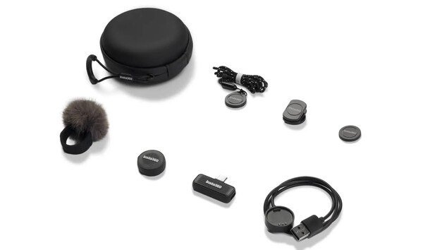 Insta360 Mic Air поставляется со всеми необходимыми аксессуарами. (Источник изображения: Insta360)
