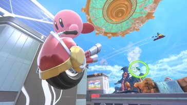 Кирби катается на машинке в игре Kirby Air Riders (Источник изображения: Nintendo)
